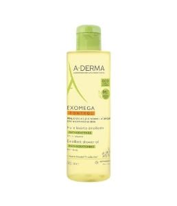 A DERMA Exomega Control Emollient Anti-Scratching Wash Oil 500 ml Почистващо олио за баня