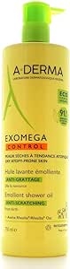 A DERMA Exomega Control Emollient Anti-Scratching Wash Oil  1l  Почистващо олио за баня 