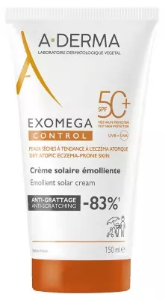 A DERMA  Control Emollient Sun Cream SPF50+ 150 ml   Слънцезащитен емолиентен крем