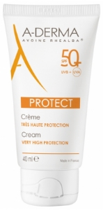 Крем SPF50+ Много висока защита 40 ml   A-DERMA  Protect Cream Very High Protection 
