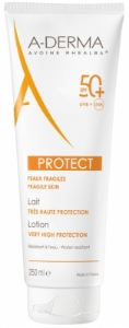  A-DERMA  Protect Lotion Very High Protection SPF50+ 250ml  Слънцезаюитно  мляко  
