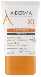 A DERMA Protect Pocket Fluid Invisible Very High Protection 30ml   Невидим флуид SPF50+ Много висока защита