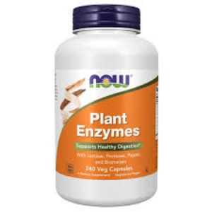 Храносмилателни ензими комплекс 240 вег.капс.  Now Foods Plant Enzymes 
