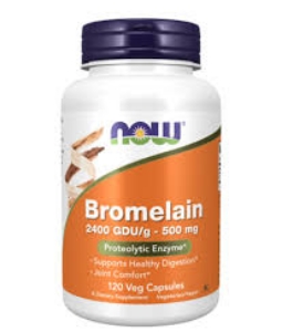 Бромелаин 500 mg 120 вег.капс. NOW Foods Bromelain