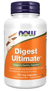 Храносмилателни ензими пълен спектър  120 вег.капс.   NOW  Digest Ultimate™