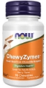Храносмилателни ензими широк  спектър 90 дъвчащи табл.  NOW  ChewyZymes™ Chewables