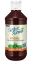 Органичен екстракт от стевия  лист 237 ml   NOW  BetterStevia® Liquid, Original