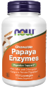 Папая Eнзими  180  дъвчащи табл.    Now Papaya Enzyme Lozenges