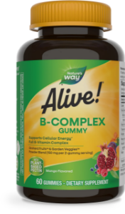 Алайв В Комплекс 60 желирани табл. Nature's Way Alive B Complex Gummies