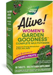 Алайв мултивитамини за жени  60 табл. Alive Garden Goodness™ Women's  Multi