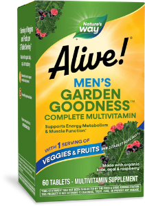 Алайв мултивитамини за мъже   60 табл. Alive Garden Goodness™ Men's Multi