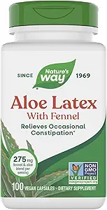 Алое вера  латекс с копър  100 вег.капс. Nature's Way Aloe Vera