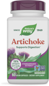 АРТИШОК 450 mg 60 капс.  Nature's Way Artichoke Standardized 