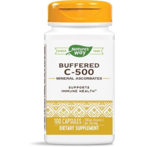 ВИТАМИН С  БУФЕРИРАН  500 mg  100 капс. Nature's Way Buffered C  500.