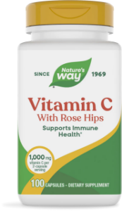ВИТАМИН С & ШИПКА 500 mg 100 капс. Nature's Way Vitamin C With Rose Hips