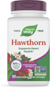 Глог Стандартизиран екстракт  465 mg 90 вег.капс. Nature's Way   Hawthorn Standardized  Extract