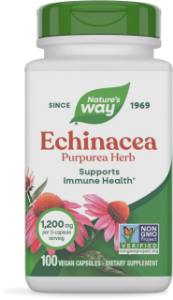 Ехинацея билка 400 mg  100 капс.  Nature's Way  Echinacea 