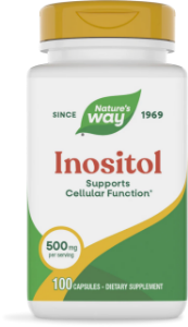 Инозитол витамин В8 500 mg  100 капс. Nature's Way Inositol