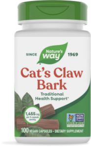 Котешки нокът кора 485 mg 100 капс. Nature's Way Cats Claw Bark