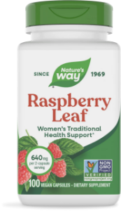 Малина лист 450 mg 100 капс.  Nature's Way Red Raspberry Leaf                                                             