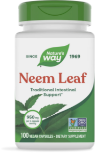 Нийм лист 475 mg 100 капс.   Nature's Way Neem Leaf