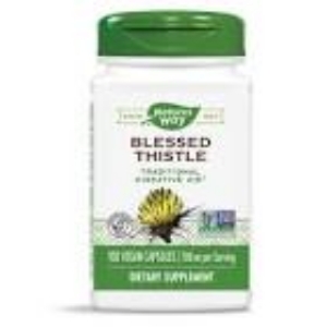ПРЕСЕЧКА / БЛАГОСЛОВЕН ТРЪН 390 mg 100 вег. капс. Nature's Way Blessed Thistle
