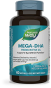 Рибено масло 1000 mg 60 капс. Nature's Way  Mega-DHA  Premium Fish Oil