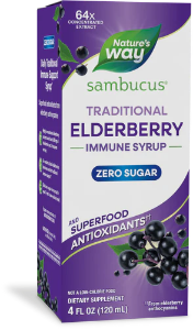 САМБУКУС БЕЗ ЗАХАР СИРОП 120 ml Nature's Way Sambucus Sugar-Free Syrup