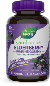 САМБУКУС ГЪМИ 25 mg  X 60 ЖЕЛИРАНИ ТАБЛЕТКИ  Nature's Way  Sambucus Gummies 