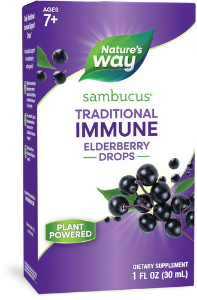САМБУКУС КАПКИ СУПЕР КОНЦЕНТРАТ 30 ml  Nature's Way  Sambucus Traditional Immune Elderberry  Drops