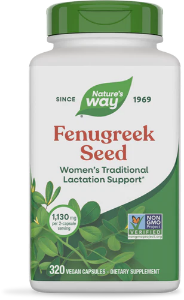 Сминдух семена 610 mg 320 вег.  капс. Nature's Way Fenugreek Seed 