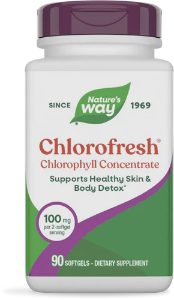 Хлорофреш Хлорофил концентрат 90 софтгел капс. Nature's Way Chlorofresh  