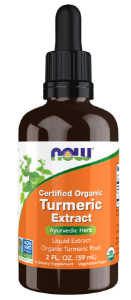 Куркума  течен  екстракт 59 ml   NOW Foods  Turmeric Extract Liquid Organic